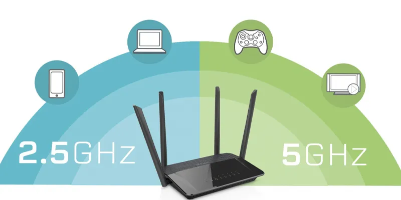Phân biệt băng tần 2.4GHz và 5GHz tại Thành Tín Computer