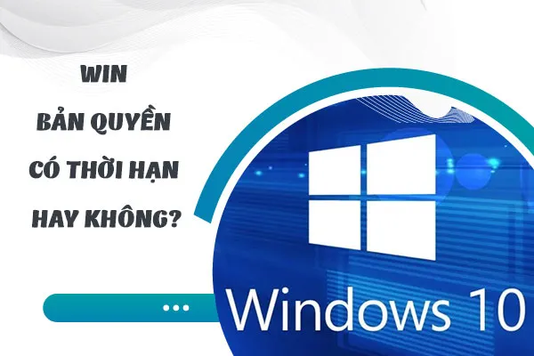 Thông báo hết hạn bản quyền Windows 10