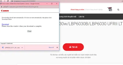 tải driver canon 6030w