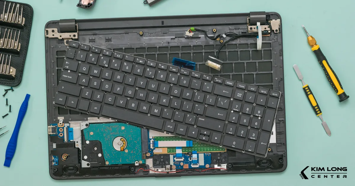 Quy trình thay bàn phím LED