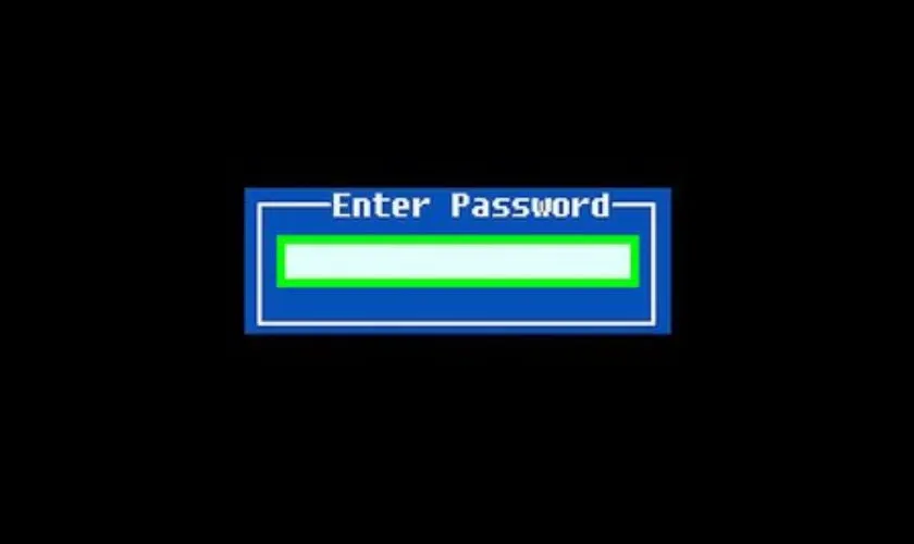 Nhập Master Password để mở khóa BIOS