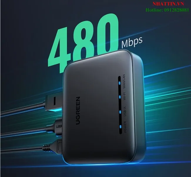 Hướng dẫn cấu hình WiFi cho Print Server Ugreen