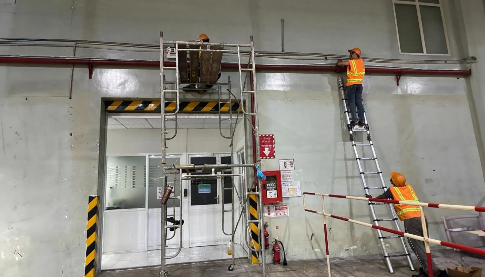 Lắp đặt hệ thống mạng nội bộ cho ngân hàng Sacombank