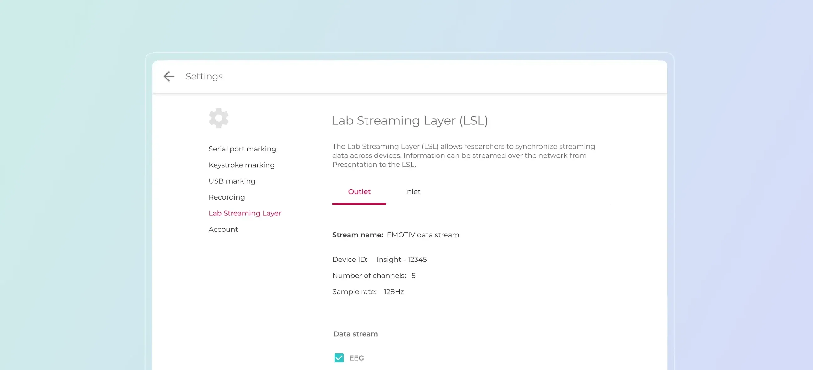 Hướng dẫn sử dụng LSL trong Python để thu thập dữ liệu